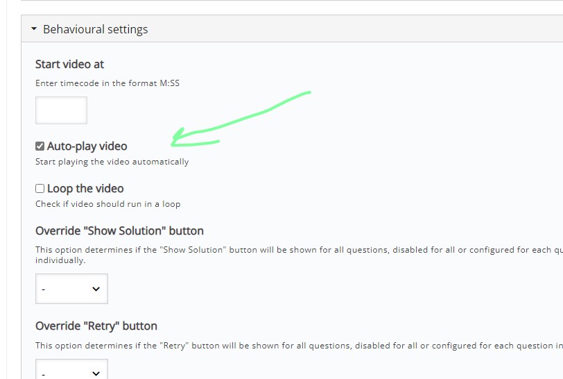 Video Play not showing up H5P